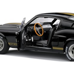 Ford Mustang Shelby GT500 1967 (Black/Gold) model 1:18 Solido S1802908