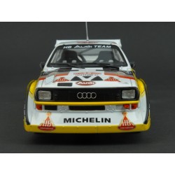 Audi Sport Quattro S1 Nr.6 (3rd Place) Rally Monte Carlo 1986 model 1:24 IXO MODELS 24RAL020A