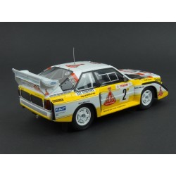 Audi Sport Quattro S1 Nr.2 (4th Place) Rally Monte Carlo 1986 model 1:24 IXO MODELS 24RAL020B