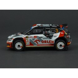 Škoda Fabia Rally 2 EVO Nr.3 Winner Rally Poland 2022 model 1:43 IXO Models RAM858.22