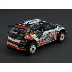 Škoda Fabia Rally 2 EVO Nr.3 Winner Rally Poland 2022 model 1:43 IXO Models RAM858.22