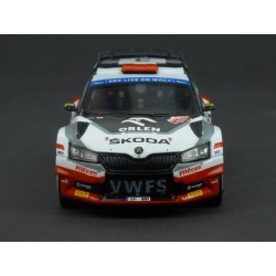 Škoda Fabia Rally 2 EVO Nr.3 Winner Rally Poland 2022 model 1:43 IXO Models RAM858.22
