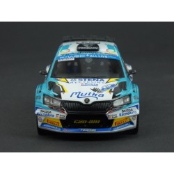 Škoda Fabia Rally 2 EVO Nr.23 Rally Finland 2022, IXO Models 1/43 scale