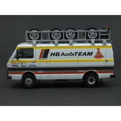 Volkswagen LT45 LWB Rally Assistance HB Audi Team 1986 model 1:43 IXO Models RAC420X.22