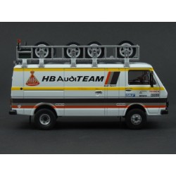 Volkswagen LT45 LWB Rally Assistance HB Audi Team 1986 model 1:43 IXO Models RAC420X.22