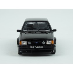 Ford Escort Mk.III RS Turbo 1984 (Black) model 1:43 IXO Models CLC419N