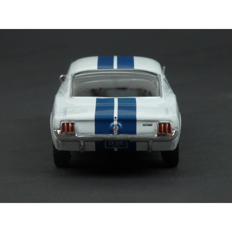 Cadre Photo Ford Mustang GT350R échelle 1/43 - Bois - 3 Photos