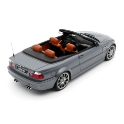 BMW (E46) M3 Cabriolet 2004 (Grey Met.), OttO mobile 1/18 scale
