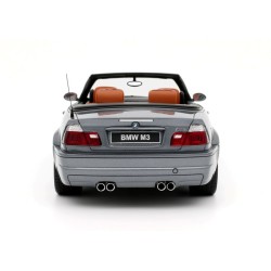 BMW (E46) M3 Cabriolet 2004 (Grey Met.), OttO mobile 1/18 scale