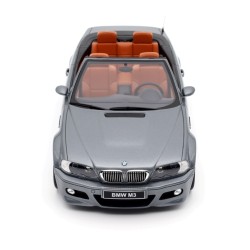 BMW (E46) M3 Cabriolet 2004 (Grey Met.), OttO mobile 1/18 scale