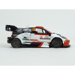 Toyota GR Yaris Rally1 Nr.69 Winner Rally Croatia 2022, IXO Models 1/18 scale