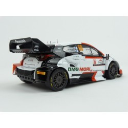 Toyota GR Yaris Rally1 Nr.69 Winner Rally Croatia 2022, IXO Models 1/18 scale