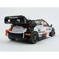 Toyota GR Yaris Rally1 Nr.69 Winner Rally Croatia 2022, IXO Models 1/18 scale