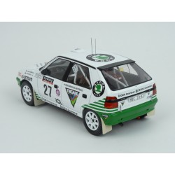 Škoda Felcia Kit Car Nr.27 RAC Rally 1995, IXO Models 1/18 scale