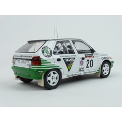 Škoda Felcia Kit Car Nr.20 RAC Rally 1995, IXO Models 1/18 scale