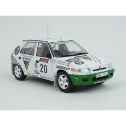 Škoda Felcia Kit Car Nr.20 RAC Rally 1995, IXO Models 1/18 scale