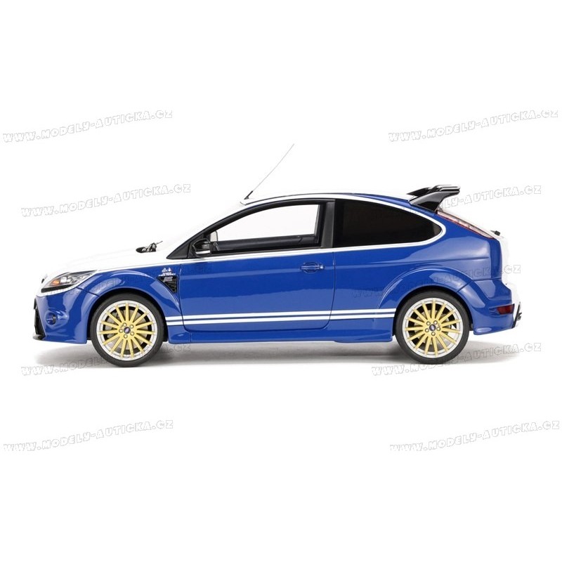 Miniature Ford Focus RS Mk1 Modifiée – Jantes Blanches – Otto 1/18 Ottomobile