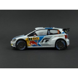 Volkswagen Polo R WRC Nr.2 Rally Catalunya 2014 (2nd Place) model 1:24 IXO MODELS 24RAL018B.22