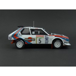 Lancia Delta S4 Nr.5 Rallye Sanremo 1986 (3rd Place) model 1:24 IXO MODELS 24RAL022B.22