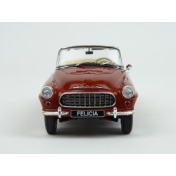 Škoda Felicia Cabriolet 1959 (Red) model 1:24 WhiteBox WB124154