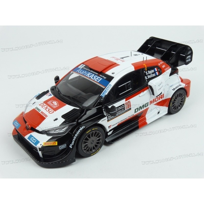 Toyota GR Yaris Rally1 Nr.1 Rallye Monte Carlo 2022 (2nd Place) model 1:18 IXO MODELS 18RMC151B.22