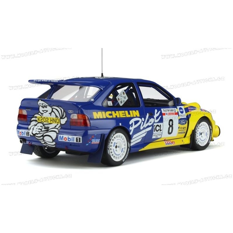 Miniature Ford Escort Cosworth 1/18 Otto, Wilson RAC 1993, Neuve Sous Emballage