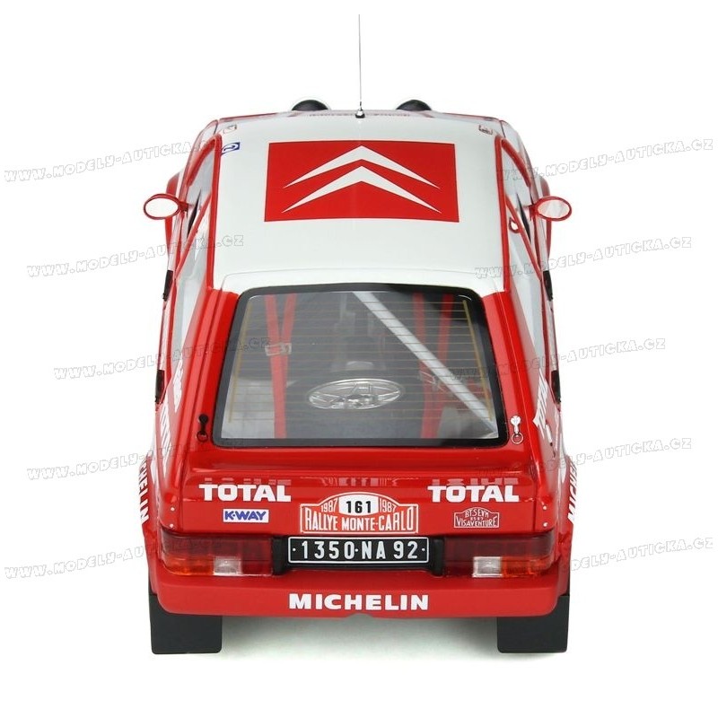 Miniature Citroën Visa 1000 Pistes N°161 - Rallye Monte Carlo 1987 - Dorche/Breton - Ottomobile 1/18 - NEUVE