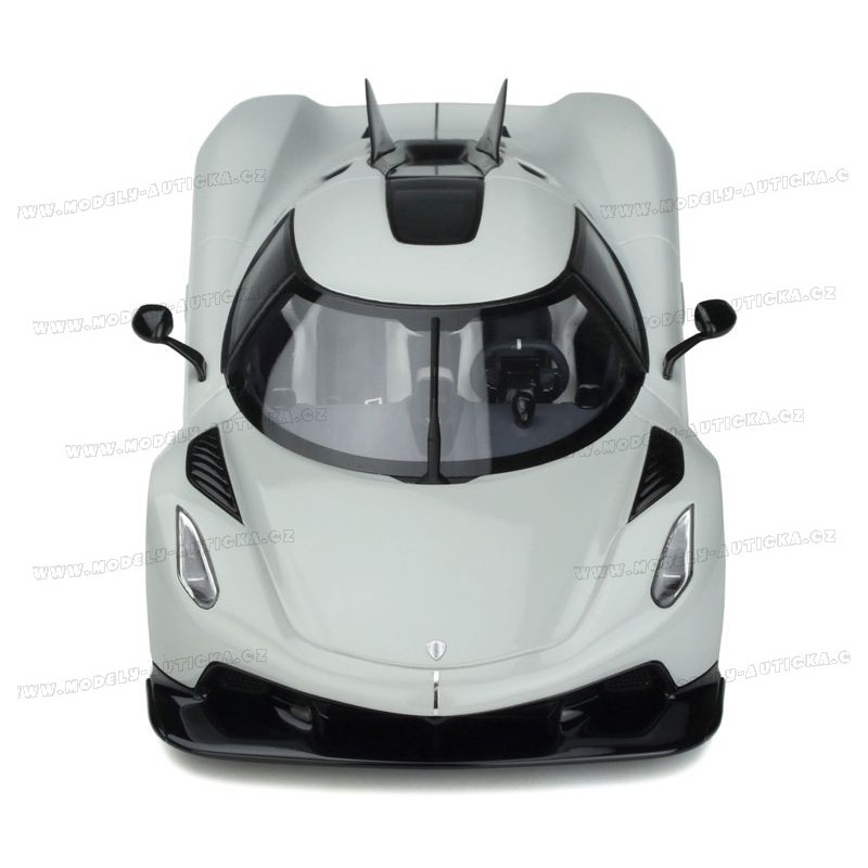 Koenigsegg Jesko Absolut 2022 1:18 GT Spirit Branco - 20 anos! Loja on-line de miniaturas
