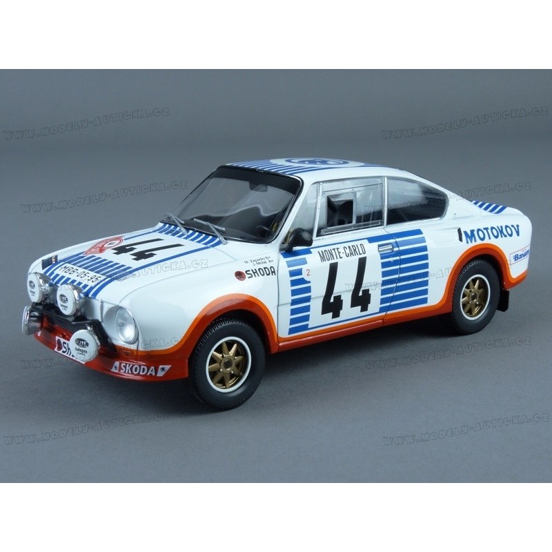 Škoda 130 RS Nr.44 Rallye Monte Carlo 1977, IXO Models 1/24 scale