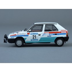 Škoda Favorit 136L Nr.21 Barum Rallye 1990 (8th Place), IXO Models 1/43 scale