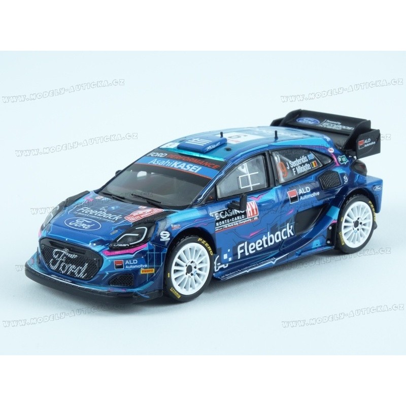 Ford Puma Rally1 Nr.9 Rallye Monte Carlo 2023 model 1:43 IXO Models RAM881.22