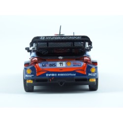 Hyundai i20 N Rally1 Nr.11 Rallye Monte Carlo 2023 (3rd Place) model 1:43 IXO Models RAM882.22