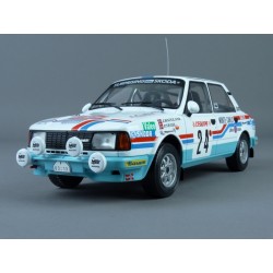 Škoda 130 L Nr.24 Rally Monte Carlo 1987 (14th Place), IXO Models 1/18 scale