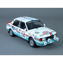 Škoda 130 L Nr.24 Rally Monte Carlo 1987 (14th Place), IXO Models 1/18 scale