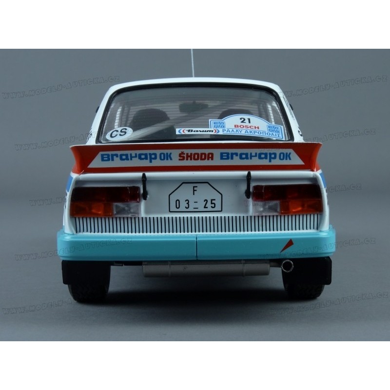 Škoda 130 LR Gr.B Nr.21 Rally Acropolis 1986 (12th Place), IXO