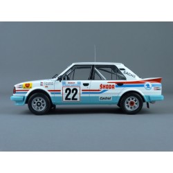 Škoda 130 LR Gr.B Nr.22 Rally Acropolis 1986 (14th Place), IXO Models 1/18