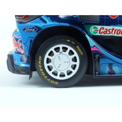 Ford Puma Rally1 Nr.8 Winner Rallye Sweden 2023, IXO Models 1/18 scale