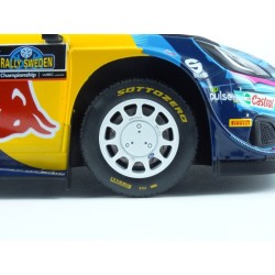 Ford Puma Rally1 Nr.8 Winner Rallye Sweden 2023, IXO Models 1/18 scale