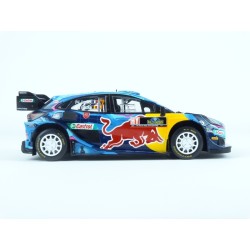 Ford Puma Rally1 Nr.7 Rallye Sweden 2023 (6th Place) model 1:18 IXO MODELS 18RMC154B.22