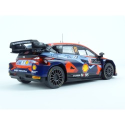 Hyundai i20 N Rally1 Nr.11 Rallye Monte Carlo 2023 (3rd Place), IXO Models 1/18 scale