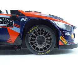 Hyundai i20 N Rally1 Nr.6 Rallye Monte Carlo 2023 (7th Place), IXO Models 1/18 scale