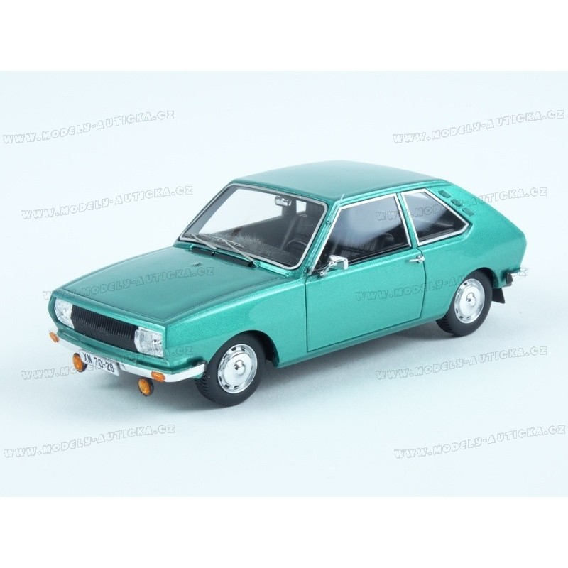Wartburg 355 1968 (Green Met.), AutoCult 1/43 scale