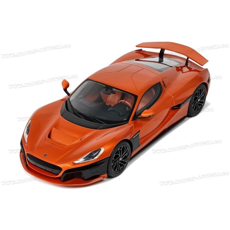 Rimac Nevera 2021 (Orange Met.), GT Spirit 1/18 scale