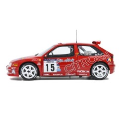 Citroen ZX Kit Car Nr.15 Rallye Catalunya 1997, OttO mobile 1/18 scale