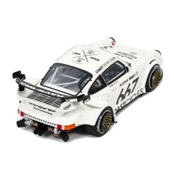 Porsche 911 Type 930 RWB (RAUH-Welt Begriff) Coast Cycles 2023 model 1:18 GT Spirit GT410