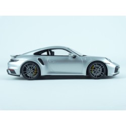 Porsche 911 (992) Turbo S Coupe 2020 (Silver Met.) model 1:18 Minichamps MI-WAP02117AOL001