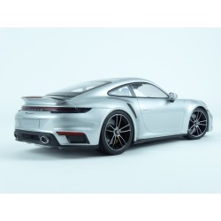 Porsche 911 (992) Turbo S Coupe 2020 (Silver Met.) model 1:18 Minichamps MI-WAP02117AOL001