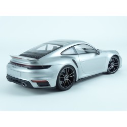 Porsche 911 (992) Turbo S Coupe 2020 (Silver Met.) model 1:18 Minichamps MI-WAP02117AOL001