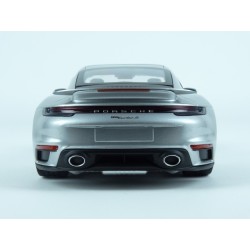 Porsche 911 (992) Turbo S Coupe 2020 (Silver Met.) model 1:18 Minichamps MI-WAP02117AOL001