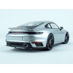Porsche 911 (992) Turbo S Coupe 2020 (Silver Met.) model 1:18 Minichamps MI-WAP02117AOL001
